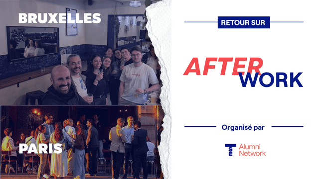 Two afterworks, two cities, one shared energy: a look back at the alumni gatherings in Paris and Brussels