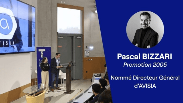 Nomination : Pascal Bizzari, promo 2005, nommé Directeur Général d'AVISIA