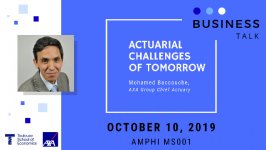 Business TALK #2 - Actuarial Challenges of Tomorrow (AXA)